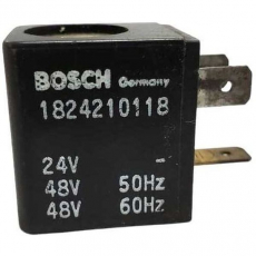 Bobina pneumática BOSCH 1824210118 48V 60Hz usada Bobina pneumática BOSCH 1824210118 48V 60Hz usada