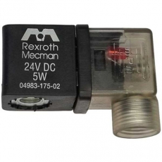 Bobina pneumática REXROTH 0498317502 24VDC 5W usada Bobina pneumática REXROTH 0498317502 24VDC 5W usada