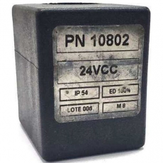 Bobina pneumática PN10802 24VCC Bobina pneumática PN10802 24VCC
