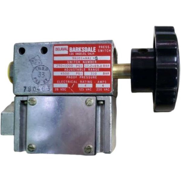 BARKSDALE <br /> 96101AA1S 250-1000 PSI 17.2-69 BAR