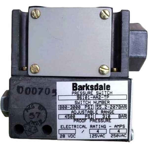 BARKSDALE <br/>96101AA2TP <br/>800-3000 PSI 55.2-207 BAR