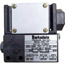 Pressostato BARKSDALE 96101AA1TP 250-1000 PSI 17.2-69 BAR