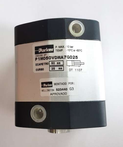 marca: PARKER <br/>modelo: P1M050VDMA7G025 50X25 <br/>estado: novo