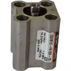 Cilindro pneumático compacto SMC CQ2B12-F6183-15 12X15 seminovo Cilindro pneumático compacto SMC CQ2B12-F6183-15 12X15 seminovo