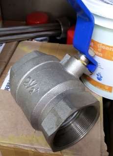 Válvula de duas vias VALMICRO seminova Válvula de duas vias VALMICRO seminova