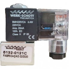 Válvula pneumática WERK SCHOTT 5132-0121C Válvula pneumática WERK SCHOTT 5132-0121C