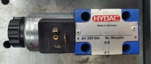 marca: HYDAC <br/>modelo: 4WE6DS0112DGV <br/>