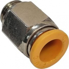 Conexão reta ZPC1002G 1/4X10 Conexão reta ZPC1002G 1/4X10