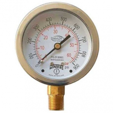 Manômetro WINTERS PFQ809ZRR1R11S 60bar 900psi com StabiliZR Manômetro WINTERS PFQ809ZRR1R11S 60bar 900psi com StabiliZR